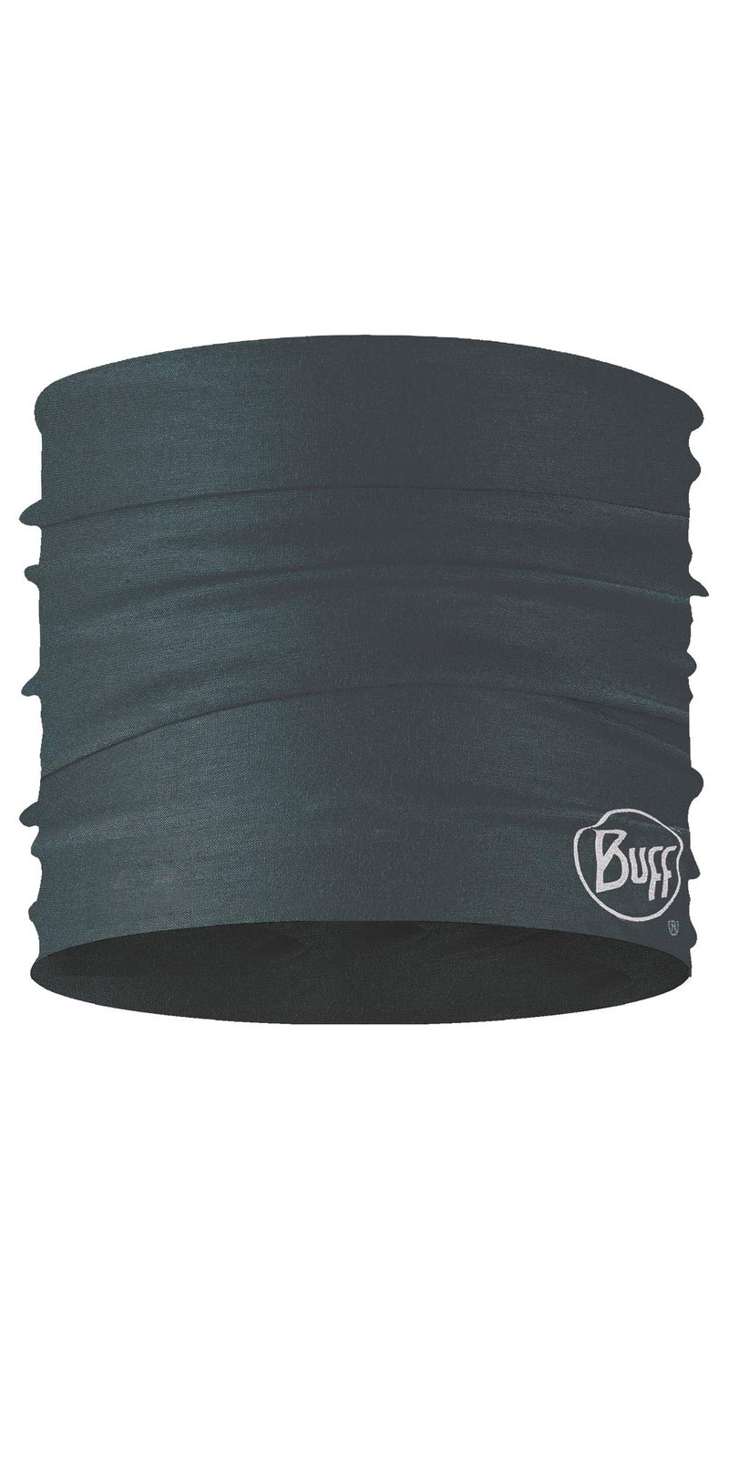 Buff CoolNet UV Half Neck Gaiter â€“ UPF 50 Sun Protection, Breathable Recycled Polyester, Cooling Face Mask & Headwear, Polygiene & HeiQ Fresh Tech, Quick Dry, Solid & Patterned, Adult Size - Black - Image 1